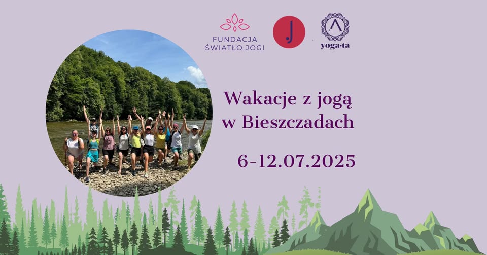 Wakacje z jogą w Bieszczadach lipiec 2025