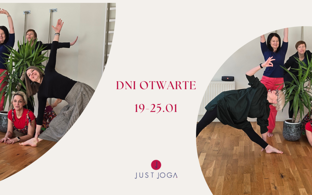 Dni Otwarte Just Joga 19-25 stycznia 2025